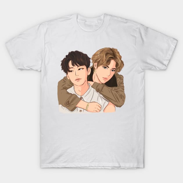 JUS2 fanart T-Shirt by Rakusumi Art